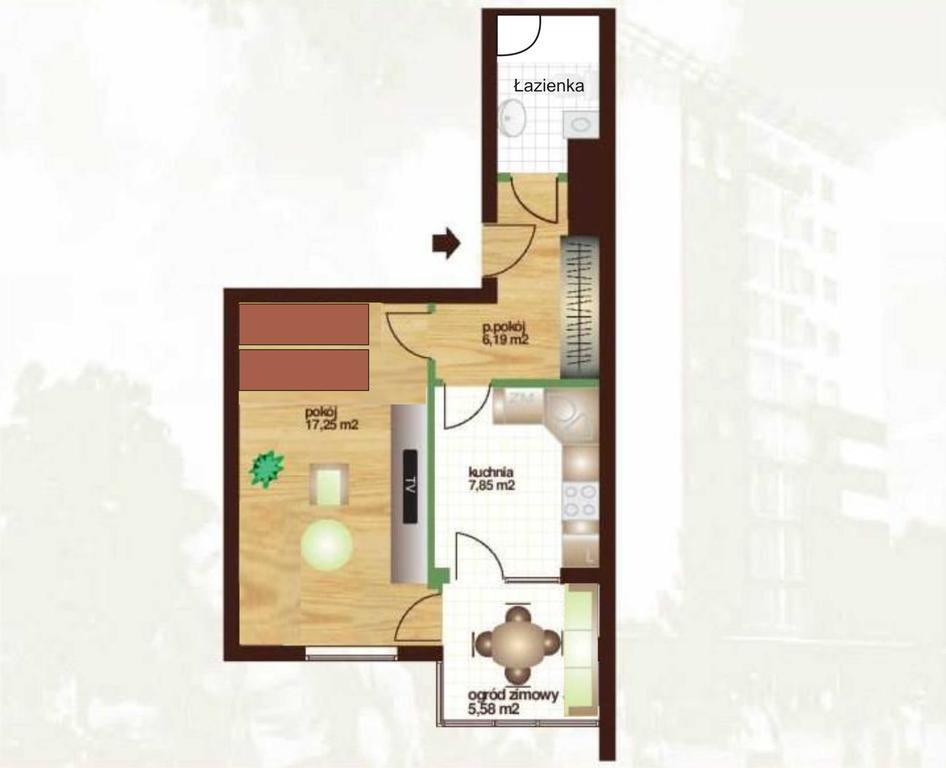 Fiolet Apartment *